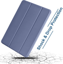 Load image into Gallery viewer, ProElite Cover for Galaxy Tab S7 FE/S7+/S8+ 12.4&quot; Cover, Soft Flexible Flip Case with S Pen Holder for Galaxy Tab S7 FE/S7 Plus/S8 Plus 12.4 inch, Support Auto Sleep Wake, [Recoil Series]- Lavender
