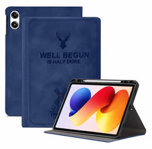 Load image into Gallery viewer, ProElite Case Cover for Xiaomi Redmi Pad 2 Pro 12.1 inch Case, Deer Flip case Cover for Xiaomi Redmi Pad 2 Pro 12.1 inch Case with Pen Holder [Auto Sleep Wake Feature], Dark Blue
