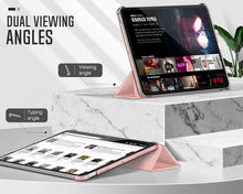 Load image into Gallery viewer, ProElite Case for iPad Air 11 Inch M4/M3/M2 2026/2025/2024, Air 5th Gen 2022/iPad Air 4th Gen 2020 10.9 Inch, Slim Hard PC Translucent Back Shell Smart Cover Fit iPad Air 11 M3/M2 &amp; Air 10.9 Case, Rose Gold
