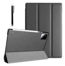Load image into Gallery viewer, ProElite Cover for Xiaomi Mi Pad 8/8 Pro/Mi Pad 7/7 Pro 11.2 inch Cover, Flip Case Cover with Transparent Back &amp; Stylus Pen [Auto Sleep Wake Support], Black
