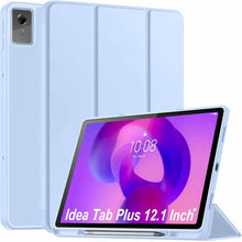 Load image into Gallery viewer, ProElite Cover for Lenovo Idea Tab Plus 12.1 inch 2025 case Cover, Soft Flexible Flip Case Cover for Lenovo Idea Tab Plus 12.1 inch 2025 [Recoil Series] - Light Blue
