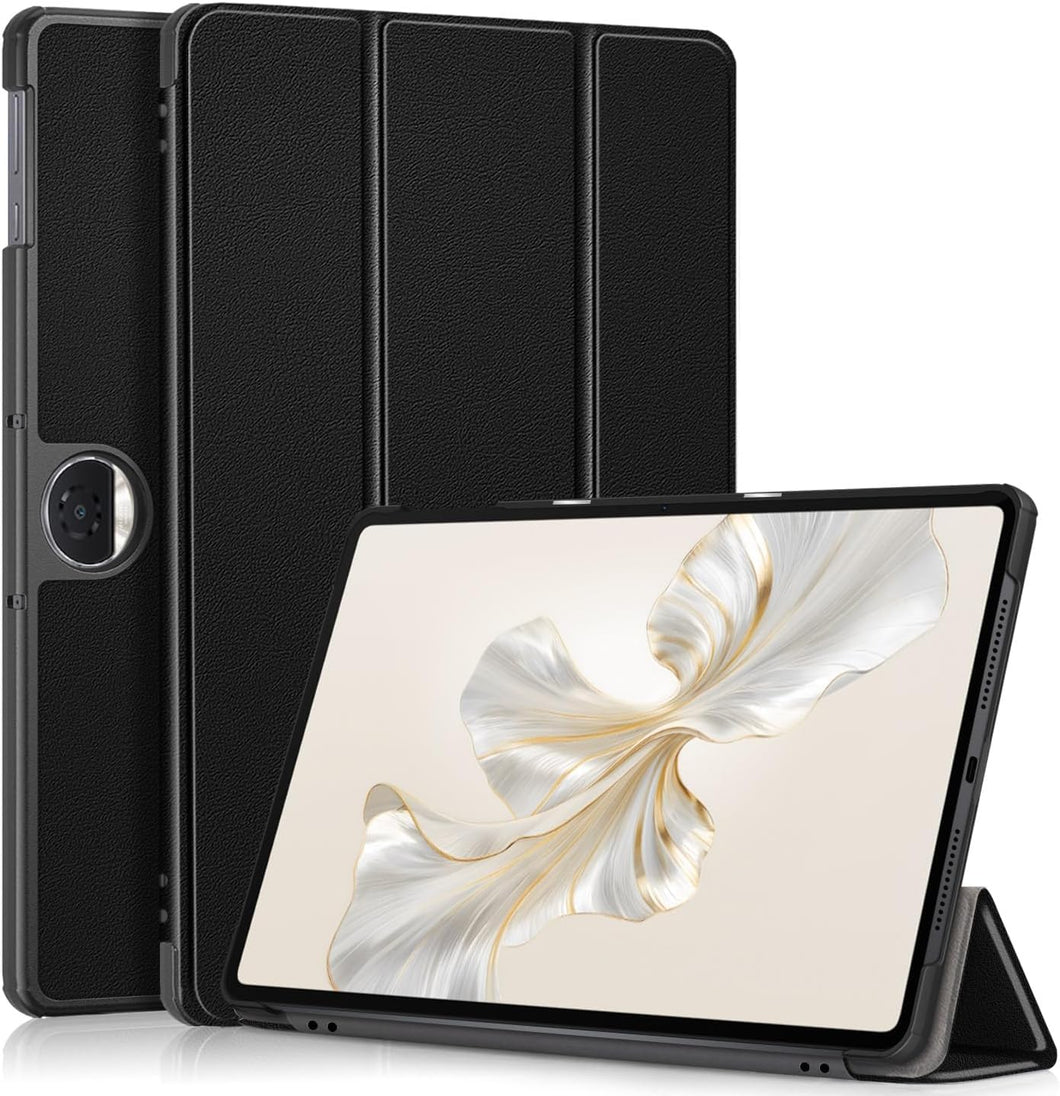ProElite Cover for Honor Pad 9 12.1 inch Case Cover, Smart Trifold Flip case Cover for Honor Pad 9 12.1 inch, Black