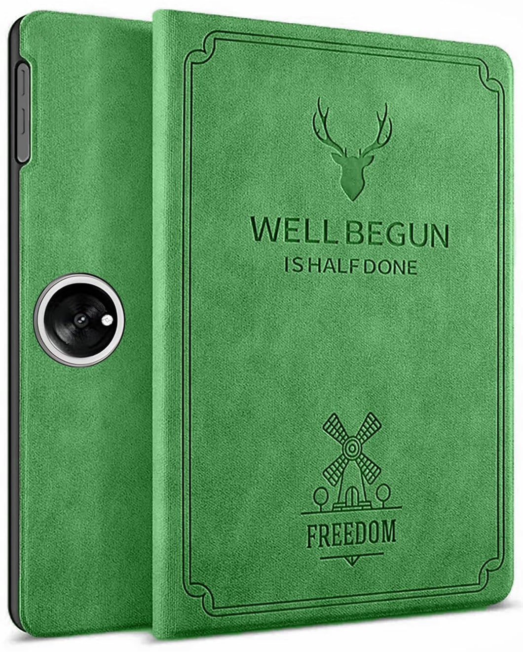 ProElite Cover for OnePlus Pad Go 11.35 inch Cover, Deer Multi Angle Flip Case Cover for OnePlus Pad Go 11.35 inch 2023, Support Auto Sleep Wake, Mint Green