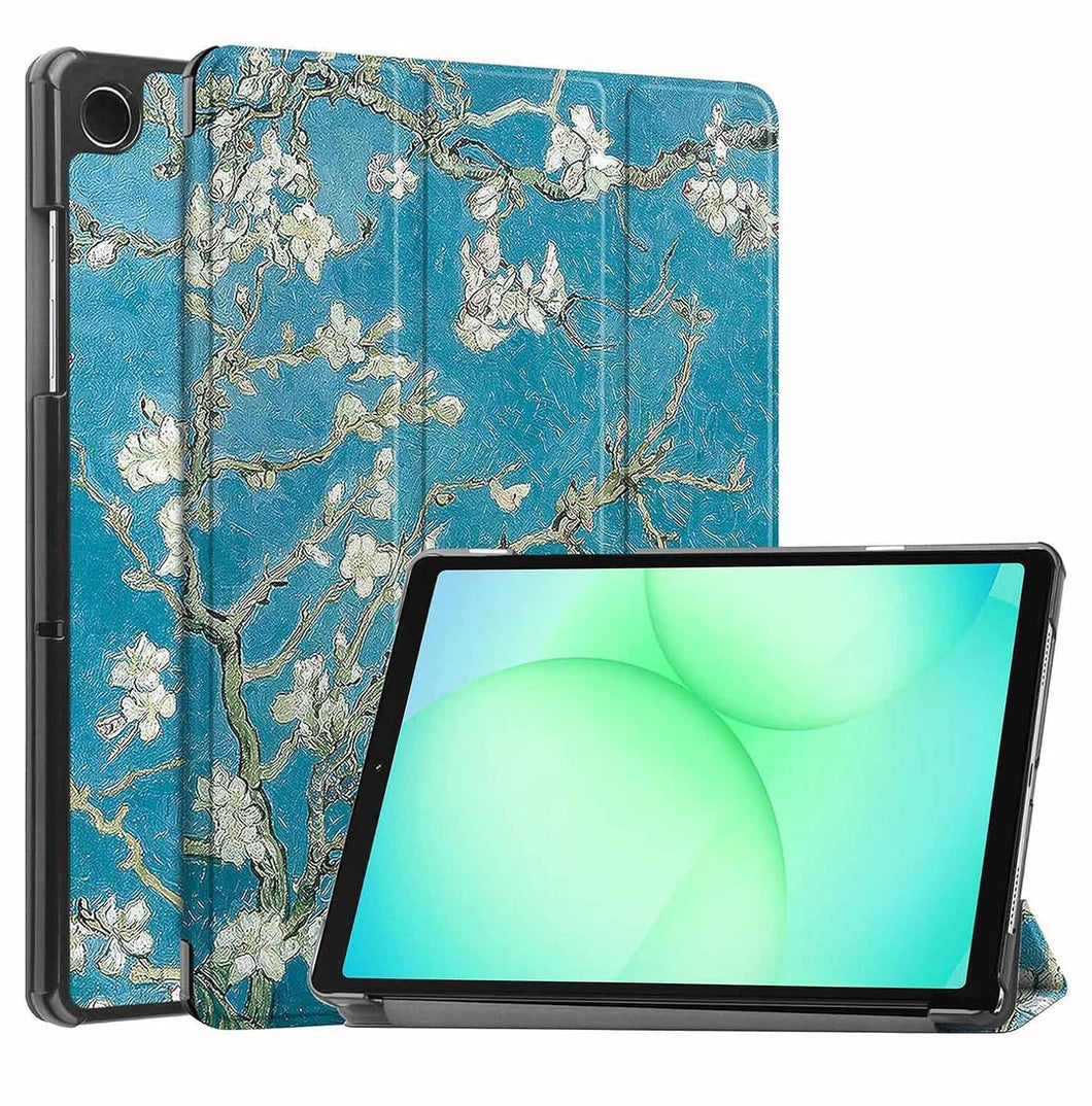 ProElite Cover for Galaxy Tab A11 8.7 inch/A9 8.7 inch Case Cover, Smart Trifold Flip case Cover for Samsung Galaxy Tab A9/A11 8.7 inch, Flowers