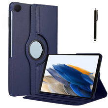 Load image into Gallery viewer, ProElite Cover for Galaxy A8 Cover Case, 360 Rotatable Smart Flip Case Cover for Samsung Galaxy Tab A8 10.5 inch (SM-X200/ SM-X205/ SM-X207) with Stylus Pen, Dark Blue
