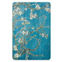 Load image into Gallery viewer, ProElite Cover for Samsung Galaxy Tab S10 Lite 10.9"/ Tab S9 FE 10.9 inch/Tab S10 FE/Tab S9 11" Cover Case, Smart Flip Case Cover with S Pen Holder, Flowers [Transparent Back]
