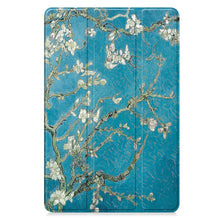 Load image into Gallery viewer, ProElite Cover for Samsung Galaxy Tab S9 FE+/S9 Plus/S10+ 12.4 inch Case, Smart Trifold Flip case Cover for Galaxy Tab S9 FE Plus/S9 Plus/S10+ 12.4 inch Support S Pen Magnetic Attachment, Flowers
