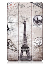 Load image into Gallery viewer, ProElite Case Cover for Apple iPad Pro 11 inch M4 2024 Cover, Smart Flip Case for Apple iPad Pro 11 inch M4 2024, Translucent back, Eiffel
