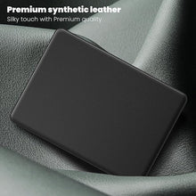 Load image into Gallery viewer, ProElite Case for MacBook Air 15 Case 2023 2024 2025 Release M4 M3 A3114 M2 A2941 with Touch ID, Slim Leather case with Foldable Stand, Black
