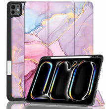 Load image into Gallery viewer, ProElite Case Cover for Apple iPad Pro 11 inch 2024/2025 M4/M5 5th/6th Gen Cover, Pencil Case for iPad Pro 11 M4/M5 with Pencil Holder, Auto Sleep Wake [Soft Flexible Case] Recoil Series - Marble Pink
