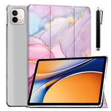 Load image into Gallery viewer, ProElite Case Cover for Realme Pad 3 11.6 inch 2026 Cover, Smart Flip Case Cover for Realme Pad 3 11.6 inch 2026 Translucent Back with Stylus Pen, Marble Pink
