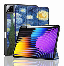 Load image into Gallery viewer, ProElite Cover for Xiaomi Mi Pad 7/7 Pro 11.2 inch Cover, Soft Flexible Flip Case Cover with Pen Holder for Xiaomi Pad 7/7 Pro 11.2 inch, Support Auto Sleep Wake, [Recoil Series] - Starry Night
