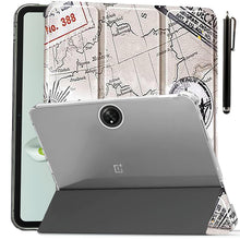 Load image into Gallery viewer, ProElite Cover for OnePlus Pad Go 11.35 inch Case Cover, Transparent Flip Case Cover for OnePlus Pad Go 11.35 inch 2023 with Stylus, Support Auto Sleep Wake, Eiffel
