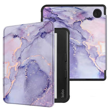 Load image into Gallery viewer, ProElite Cover Case for Kobo Libra 7 inch Cover Case, Smart Flip Case Cover for Kobo Libra 7 inch Support Auto Sleep Wake, Marble Purple
