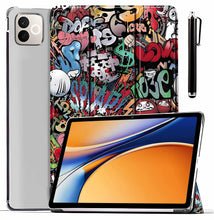 Load image into Gallery viewer, ProElite Case Cover for Realme Pad 3 11.6 inch 2026 Cover, Smart Flip Case Cover for Realme Pad 3 11.6 inch 2026 Translucent Back with Stylus Pen, Hippy
