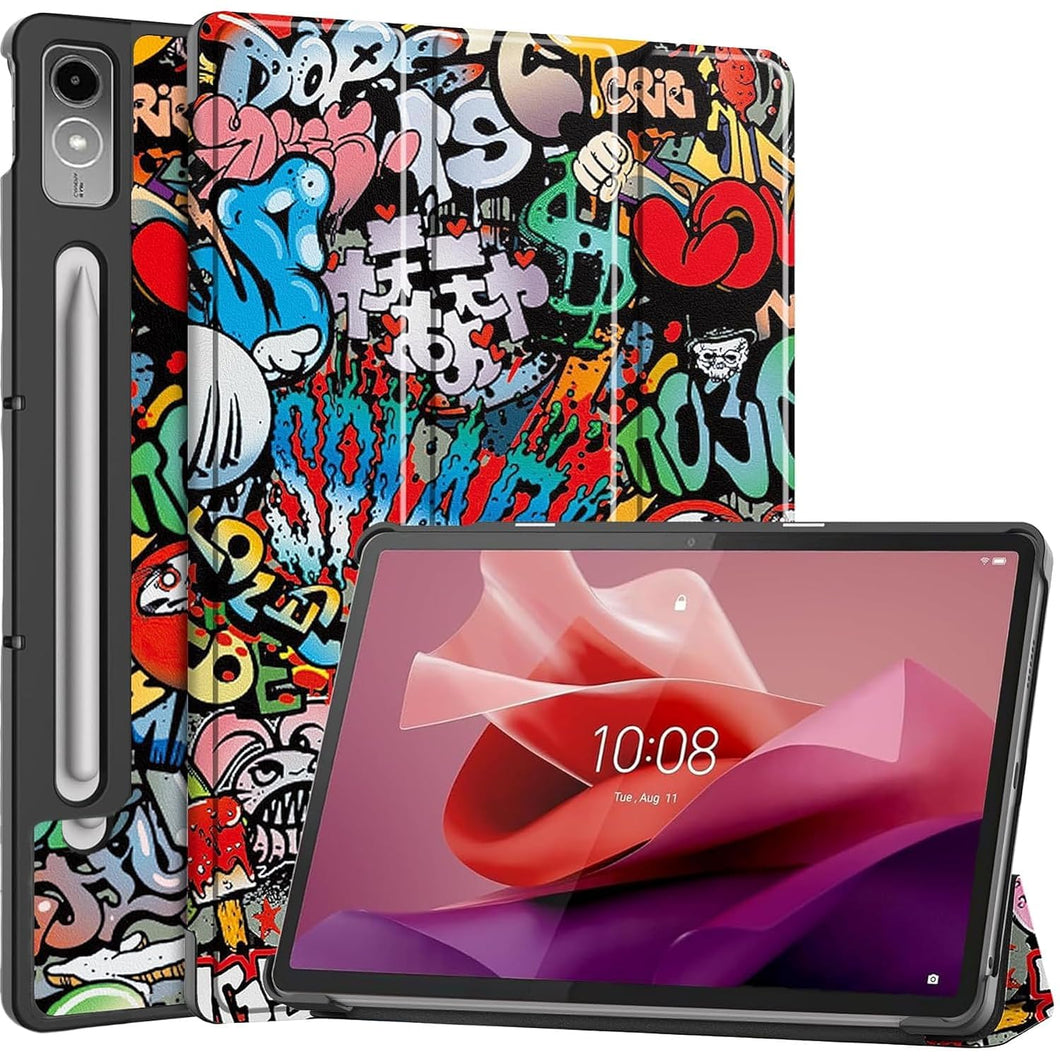 ProElite Cover for Lenovo Tab P12 12.7 inch Cover Case, Sleek Smart Flip Case Cover for Lenovo Tab P12 12.7 inch, Hippy