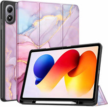 Load image into Gallery viewer, ProElite Cover for Xiaomi Redmi Pad 2 Pro 12.1 inch Case, Soft Flexible Flip Case Cover for Xiaomi Redmi Pad 2 Pro 12.1 inch with Pen Holder, Support Auto Sleep Wake, [Recoil Series] - Marble Pink
