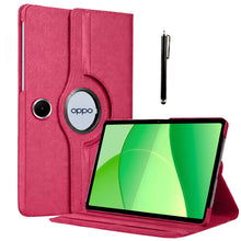 Load image into Gallery viewer, ProElite Cover for Oppo Pad SE 11 inch Case, 360 Rotatable Smart Flip Case Cover for Oppo Pad SE 11 inch Case Tablet with Stylus Pen, Hot Pink
