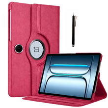 Load image into Gallery viewer, ProElite Cover for OnePlus Pad Lite 11 inch Case, 360 Rotatable Smart Flip Case Cover for OnePlus Pad Lite 11 inch Tablet with Stylus Pen, Hot Pink
