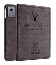 Load image into Gallery viewer, ProElite Cover for Motorola Pad 60 Neo 11 inch 2025 Case Cover , Deer Smart Flip Case cover for Motorola Pad 60 Neo 11 inch 2025 Tablet, Coffee
