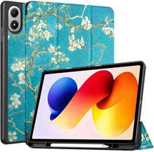 Load image into Gallery viewer, ProElite Cover for Redmi Pad 2 Pro 12.1 inch Case, Soft Flexible Flip Case Cover for Redmi Pad 2 Pro 12.1 inch with Pen Holder, Support Auto Sleep Wake, [Recoil Series] - Flowers

