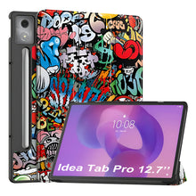 Load image into Gallery viewer, ProElite Cover for Lenovo Idea Tab Pro 12.7 inch 2025 Cover Case, Sleek Smart Flip Case Cover for Lenovo Idea Tab Pro 12.7 inch 2025 Support Auto Sleep Wake, Hippy
