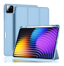 Load image into Gallery viewer, ProElite Cover for Xiaomi Mi Pad 7/7 Pro 11.2 inch Cover, Soft Flexible Flip Case Cover with Pen Holder for Xiaomi Pad 7/7 Pro 11.2 inch, Support Auto Sleep Wake, [Recoil Series] - SkyBlue
