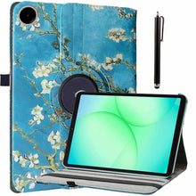 Load image into Gallery viewer, ProElite Cover for Galaxy Tab A11 8.7 inch /A9 8.7&quot; Case Cover, 360 Rotatable Smart Flip Case Cover for Galaxy Tab A9/A11 8.7 inch Tablet with Stylus Pen, Flowers
