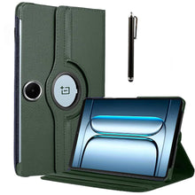 Load image into Gallery viewer, ProElite Cover for OnePlus Pad Lite 11 inch Case, 360 Rotatable Smart Flip Case Cover for OnePlus Pad Lite 11 inch Tablet with Stylus Pen, Dark Green
