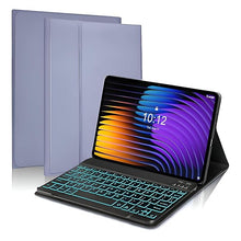 Load image into Gallery viewer, ProElite Keyboard case for Xiaomi Mi Pad 7/7 Pro 11.2 inch, Magnetic Detachable Wireless Bluetooth Keyboard Xiaomi Mi Pad 7/7 Pro 11.2 inch with Built-in 7-Colors Backlit, Lavender
