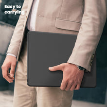 Load image into Gallery viewer, ProElite Case for MacBook Air 15 Case 2023 2024 2025 Release M4 M3 A3114 M2 A2941 with Touch ID, Slim Leather case with Foldable Stand, Grey

