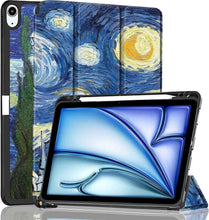 Load image into Gallery viewer, ProElite Case for Apple iPad Air 11 inch M4/M3/M2 2026/2025/2024, Air 5th/4th Gen 10.9 inch [Auto Sleep/Wake Cover] [Pencil Holder] [Soft Flexible Case] Recoil Serie, Starry Night
