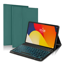 Load image into Gallery viewer, ProElite Keyboard Case Cover for Moto Pad 60 Pro 12.7 inch 2025 Magnetic Detachable Wireless Bluetooth Keyboard for Moto Pad 60 Pro 12.7 inch 2025 with Built-in 7-Colors Backlit, Dark Green
