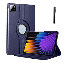 Load image into Gallery viewer, ProElite Cover for Xiaomi Mi Pad 7/7 Pro 11.2 inch Case, 360 Rotatable Flip Case for Xiaomi Mi Pad 7/7 Pro 11.2 inch, Support Auto Sleep Wake, Dark Blue
