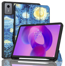 Load image into Gallery viewer, ProElite Cover for Lenovo idea Tab 11 inch 2025 case Cover, Soft Flexible Flip Case Cover for Lenovo idea Tab 11 inch 2025 with Pen Holder [Recoil Series] - Stary Night
