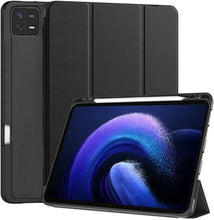 Load image into Gallery viewer, ProElite Smart Case for Xiaomi Mi Pad 6 11 inch, Auto Sleep/Wake Cover with Pen Holder [Soft Flexible Case] Recoil Series - Black
