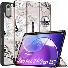 Load image into Gallery viewer, ProElite Cover for Lenovo Idea tab Pro 2nd Gen 13 inch 2026 case Cover [with Pen Holder], Soft Flexible Flip Case Cover for Idea tab Pro 2nd Gen 13 inch 2026 [Recoil Series] - Eiffel
