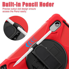 Load image into Gallery viewer, ProElite Cover for Motorola Pad 60 Neo 11 inch 2025 Cover Case, Rugged 3 Layer Armor case Cover for Motorola Pad 60 Neo 11 inch with Hand Grip &amp; Rotating Kickstand with Shoulder Strap, Red
