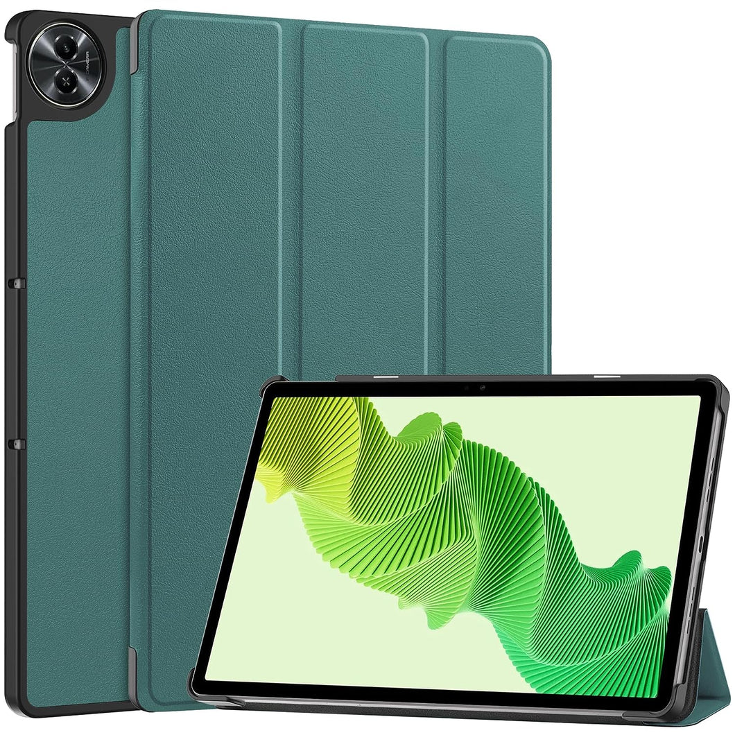 ProElite Cover for Realme Pad 2 Cover Case, Slim Trifold Flip case Cover for Realme Pad 2 11.5 inch Tablet, Dark Green