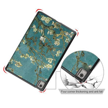 Load image into Gallery viewer, ProElite Case Cover for Nokia Tab T10 8 inch Case, Smart Trifold Flip case Cover for Nokia Tab T10 8 inch Tablet, Flowers
