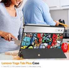 Load image into Gallery viewer, ProElite Cover for Lenovo Yoga Tab Plus 12.7 inch 2025 Cover Case, Sleek Smart Flip Case Cover for Lenovo Yoga Tab Plus 12.7 inch 2025 [Support Auto Sleep Wake], Hippy
