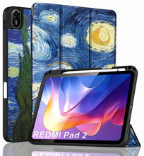 Load image into Gallery viewer, ProElite Cover for Xiaomi Redmi Pad 2 11 inch Case, Soft Flexible Flip Case Cover for Xiaomi Redmi Pad 2 11 inch with Pen Holder, Support Auto Sleep Wake, [Recoil Series] - Starry Night
