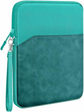 Load image into Gallery viewer, ProElite Polyester Tablet Sleeve Case Cover 12&quot; to 13&quot; Tablets for Samsung Tab S7 Plus/S8 Plus/S9 Plus/S7 FE 12.4&quot;, Apple iPad Pro 12.9&quot;,Lenovo Tab P12, Microsoft Surface Pro 4/5/6/7/8/9, Sea Green
