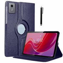 Load image into Gallery viewer, ProElite Cover for Lenovo idea Tab 11 inch 2025, 360 Rotatable Smart Flip Case Cover for Lenovo idea Tab 11 inch 2025 Tablet with Stylus Pen, Dark Blue
