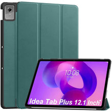 Load image into Gallery viewer, ProElite Case Cover for Lenovo Idea Tab Plus 12.1 inch 2025 Case, Slim Trifold Flip case Cover for Lenovo Idea Tab Plus 12.1 inch 2025 Tablet [Auto Sleep Wake Feature], Dark Green
