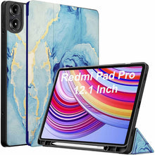 Load image into Gallery viewer, ProElite Cover for Redmi Pad Pro 12.1 inch Cover, Soft Flexible Flip Case Cover for Redmi Pad Pro 12.1 inch, Support Auto Sleep Wake, [Recoil Series] - Ocean Blue
