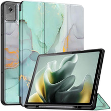 Load image into Gallery viewer, ProElite Cover for Motorola Pad 70 12.1 inch 2026 case Cover, Soft Flexible Flip Case Cover for Moto Pad 70 12.1 inch 2026 [Recoil Series] - Marble Green
