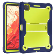 Load image into Gallery viewer, ProElite Rugged Shockproof Heavy Duty Back Case Cover for Apple iPad Pro 11 inch 2024/2025 M4/M5 5th/6th Gen with Apple Pencil Holder, Navy Green
