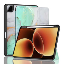 Load image into Gallery viewer, ProElite Cover for Xiaomi Mi Pad 8/Pad 8 Pro 11.2 inch Cover, Soft Flexible Flip Case Cover with Pen Holder for Mi Pad 8/Pad 8 Pro 11.2 inch, Support Auto Sleep Wake, [Recoil Series] - Marble Green
