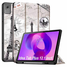 Load image into Gallery viewer, ProElite Cover for Lenovo Idea Tab Plus 12.1 inch 2025 case Cover, Soft Flexible Flip Case Cover for Lenovo Idea Tab Plus 12.1 inch 2025 [Recoil Series] - Eiffel
